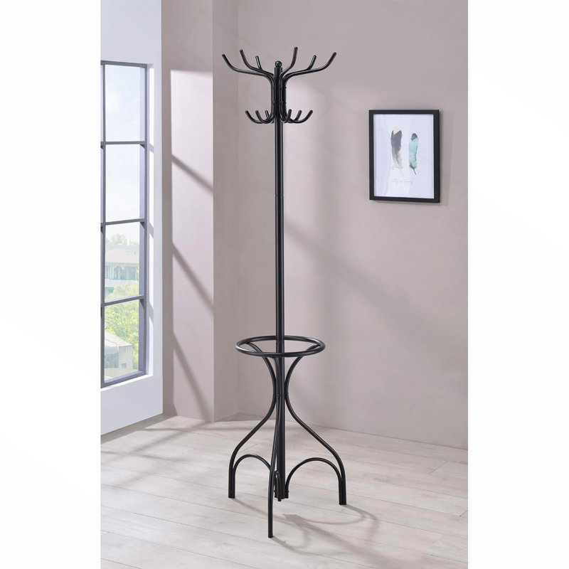 12-Hook Coat Rack
