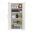 Armoire de rangement haute en acier avec tablettes réglables - Organisateur moderne polyvalent pour la maison et le bureau-1064004485-1050532428