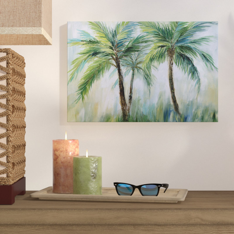 " Palm Sensation ", 32" H x 48" W x 1.5" D