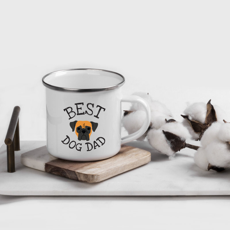 Grande tasse à café « Best Dog Dad », Boxer