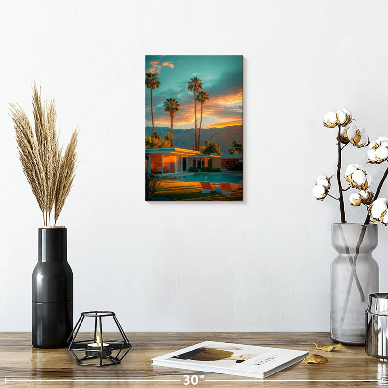 Lilie Palm Springs Golden Sunset, H 12 po x l 8 po