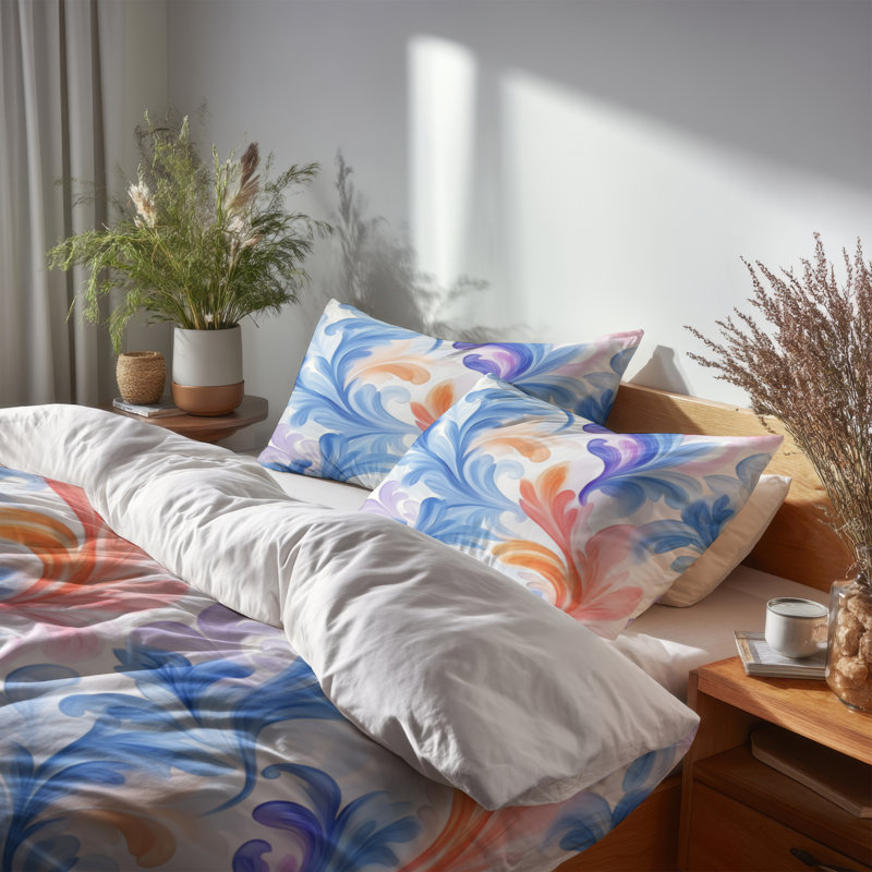 Ensemble de housse de couette French Country, Housse de couette très grand et 2 très grandes t
