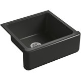 Whitehaven® Self-Trimming 23.5"L x 21.5625"W Farmhouse Kitchen Sink
