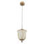 Luminaire suspendu en bois 3 lumières Vintage