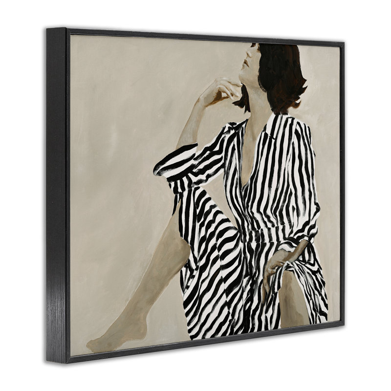  Giclée d'art par Design Fabrikken, Giclée encadrée noir minuit, H 11 po x l 14 po