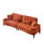 Polyester rouge brique sélectionné