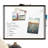 Wall Steel Magnetic Mini - Up To 2' Whiteboard