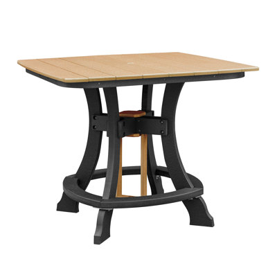 Table de salle à manger en plastique / résine pour 4 personnes