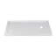 Base de douche à double seuil en acrylique 60 pouces x 32 pouces Kingston Brass Nauru-132954844