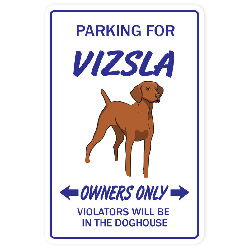 Plaque de Vizsla