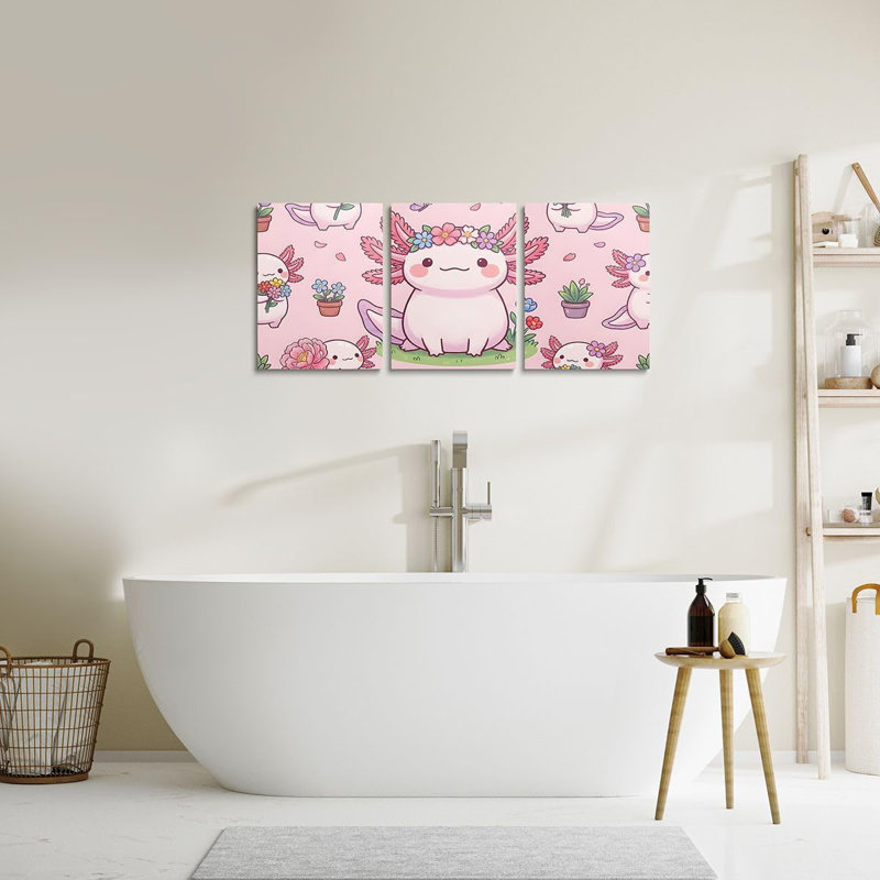 3 Piece Wrapped Canvas Wall Art