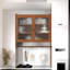 Armoire murale en bois avec portes en verre-709238825