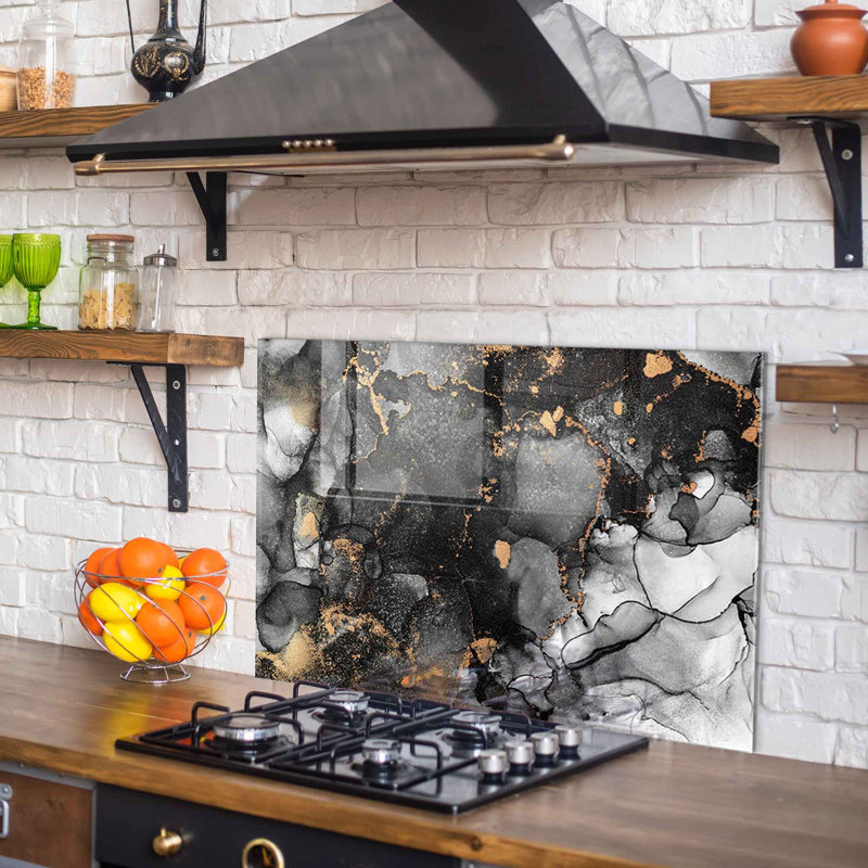 Superbe peinture murale en verre trempé 27,6 po x 39,4 po | 100% verre trempé, épaisseur: 0,16 pouce | Décoration élégante pour le salon ou le bureau, durable et facile à nettoyer, idée de cadeau parfaite