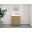 Carliss 30 " W Freestanding Standard Single Vanity Bathroom Vanity With Acrylic Top-303463907-303463916