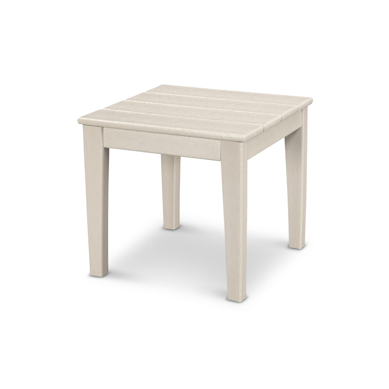 POLYWOOD Newport 18" End Table, Sand