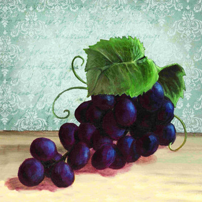 Tasty Grapes 2 - Wrapped Canvas Graphic Art