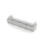 Canapé modulaire 154,4 po à 4 coussins