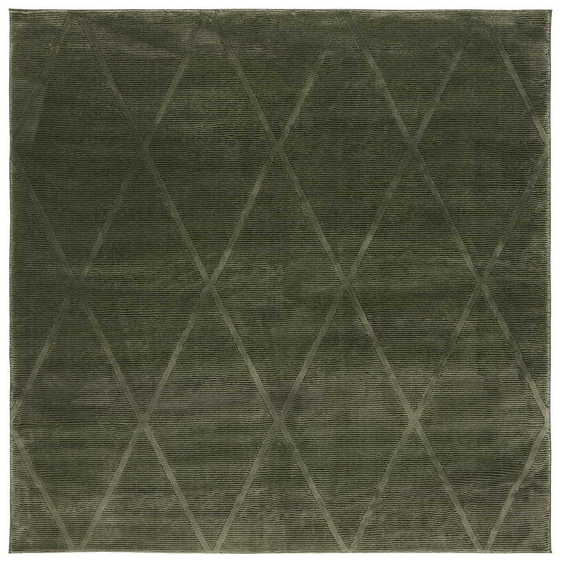 Revive Performance Geometric Rug, Square 6'7"