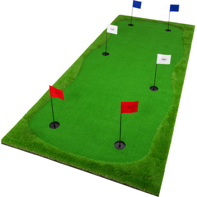 GoSports 10 ft x 5 ft Golf Putting Green for Indoor & Outdoor Putting Practise