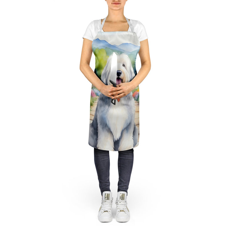 Floral Bib Apron