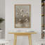 Impression sur toile encadrée de chambre à coucher de pissenlit rustique gris vert verdâtre-108345673-108345669