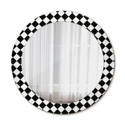 Huldar Glass Flat Wall Mirror