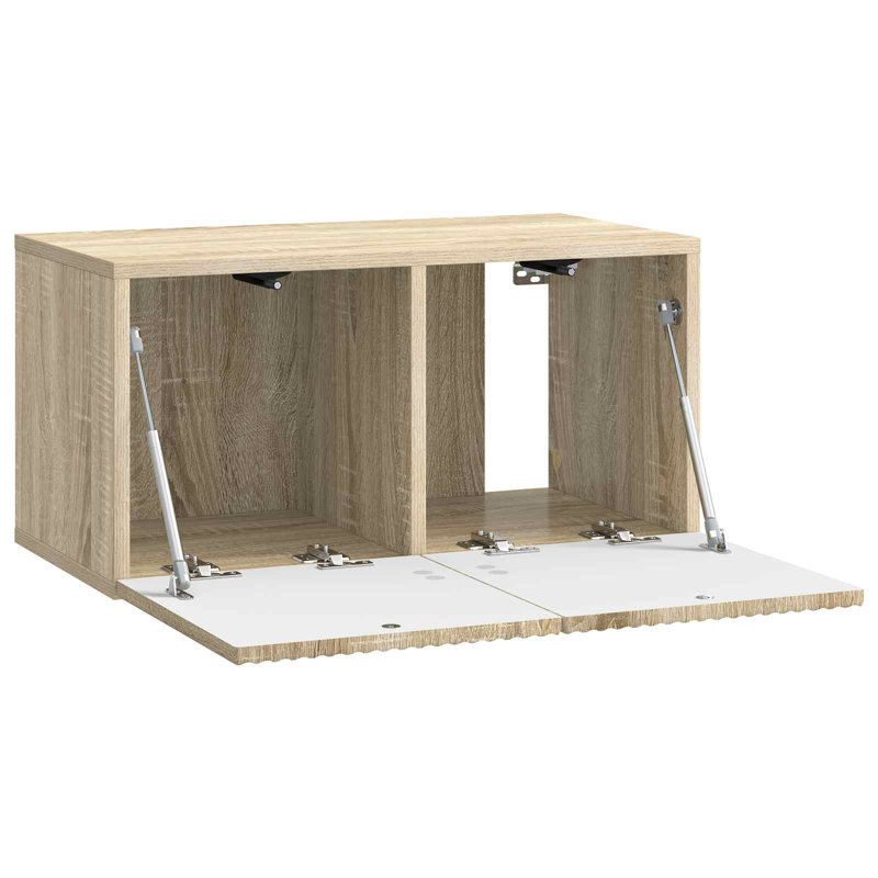 TV Stand, 30cm H x 59.5cm L x 31cm W, Sonoma Oak