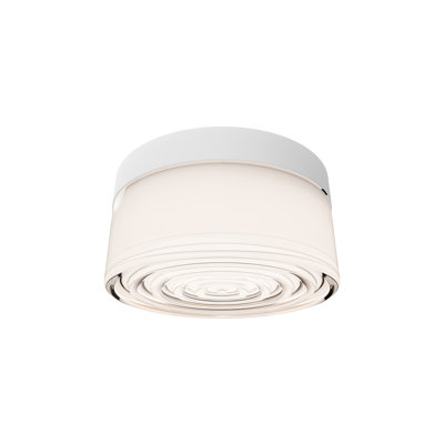 Balto I Dimmable LED Outdoor/Indoor Flush Mount With Built In Color Temperature Switch from 2700K/3000K/3500K/4000K