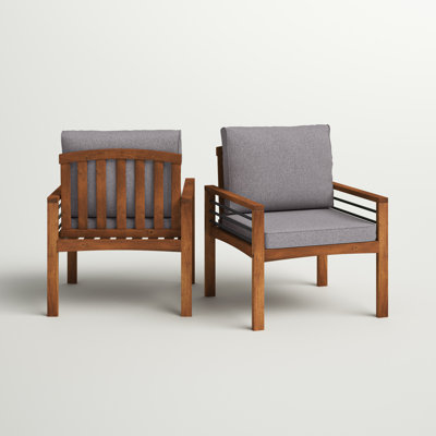 Chaise de patio avec coussins Piatto