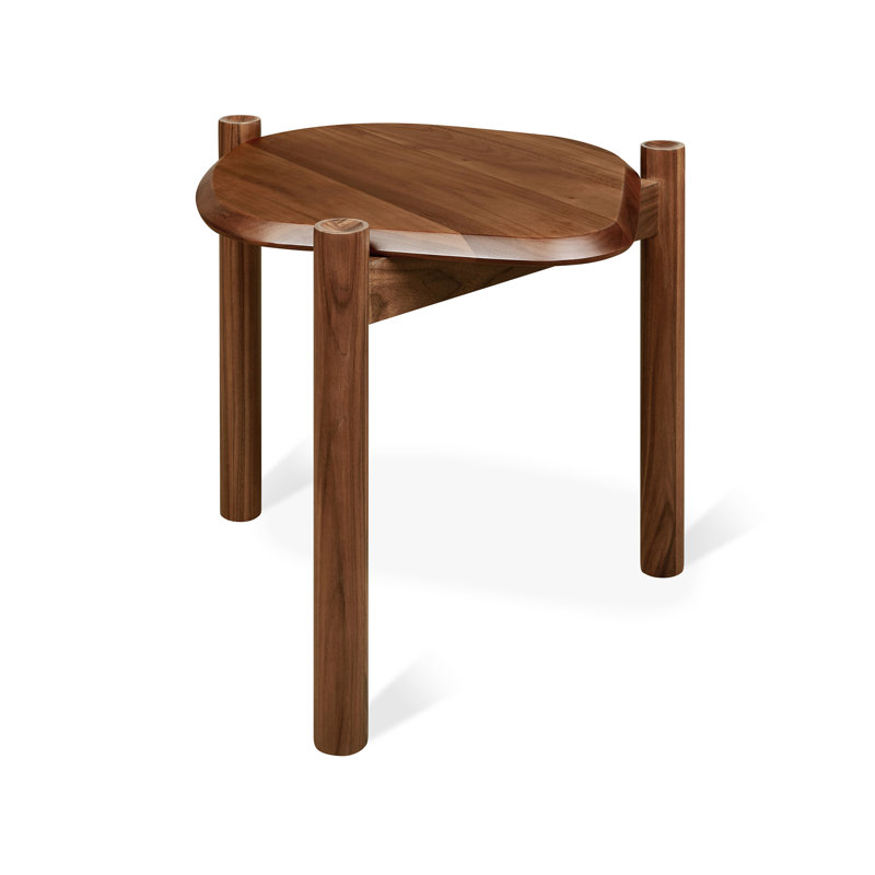 Monarch End Table, Natural Walnut