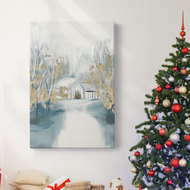 Art des Fêtes de Noël - Toile tendue avec châssis CDLX, H 36 po x l 24 po