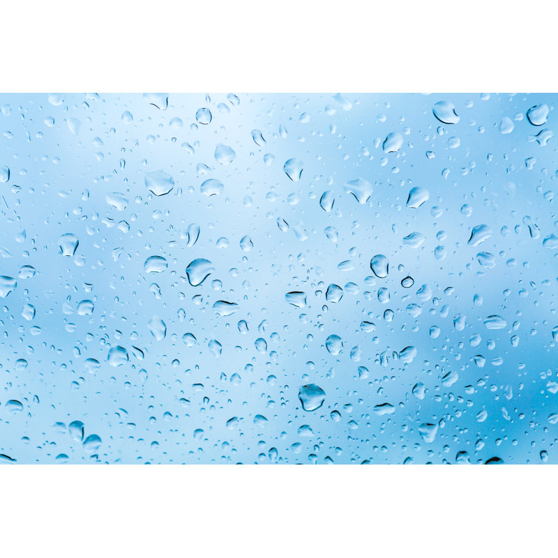 Gouttes d'eau - reproduction sur toile tendue, H 20 po x l 30 po x P 1 po