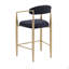 Ensemble de 2 tabourets de bar Boucle