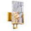 Applique murale en cristal 1 lumière Transitional