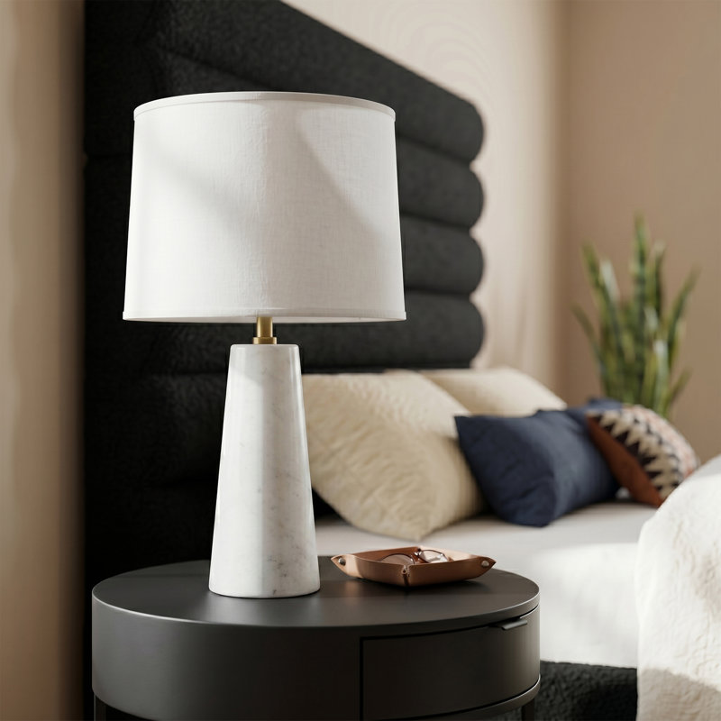 Lampe de table Dolomia, Marble, White, Off White