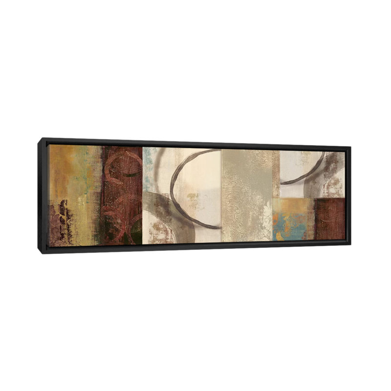 «A Land's End» par PI Studio, impression sur toile tendue, H 12 po x l 36 po x P 1,5 po, Cadre noir