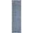 Mulican Solid Color Machine Made Power Loom Polypropylene Indoor / Outdoor Area Rug in Blue-155702586
