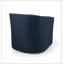 CHAISE PIVOTANTE, garniture cloutée-1961712382