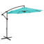 Parasol en porte-à-faux décalé en acier avec manivelle 120 po Haque-1848393006-1821059805