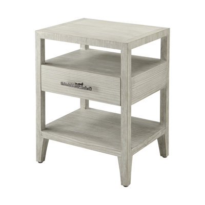 Breeze 1 - Drawer Solid Wood Nightstand