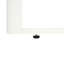 Table d'appoint ronde à 3 niveaux en métal, blanc mat, fer, trois tablettes, porte coulissante sécurisée, sans assemblage, idéale pour un lit ou un lit, convient aux espaces restreints, se déplace parfaitement, complète n'importe quelle table décorative