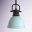 Luminaire suspendu en forme de dôme à 1 lumière Drakeford-1845427373-1845427363