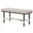 Artiles Linen Blend Upholstered Bench