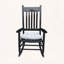 Chaise berçante en bois massif-1867573456