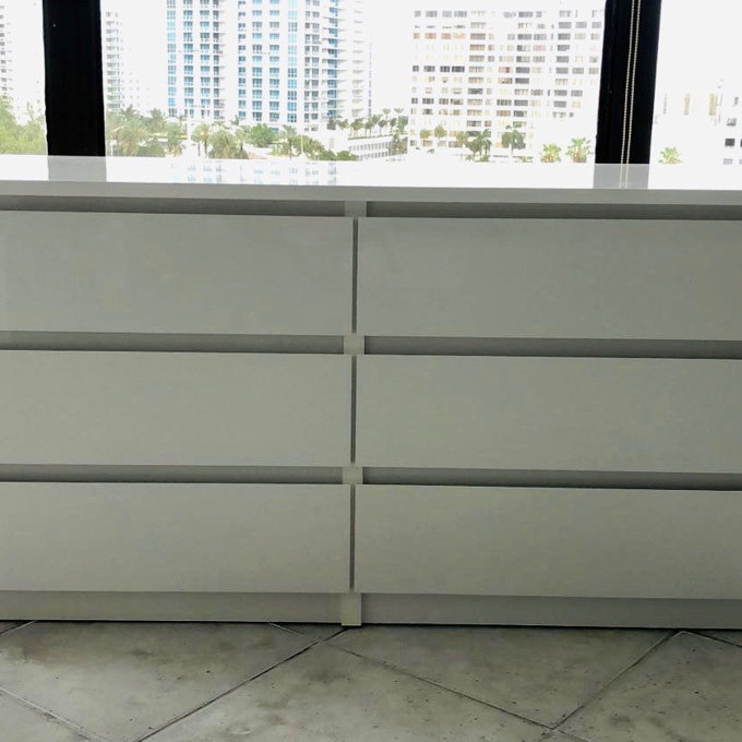 Zipcode Design Jada 6 Drawer 60.5" W Double Dresser & Reviews | Wayfair