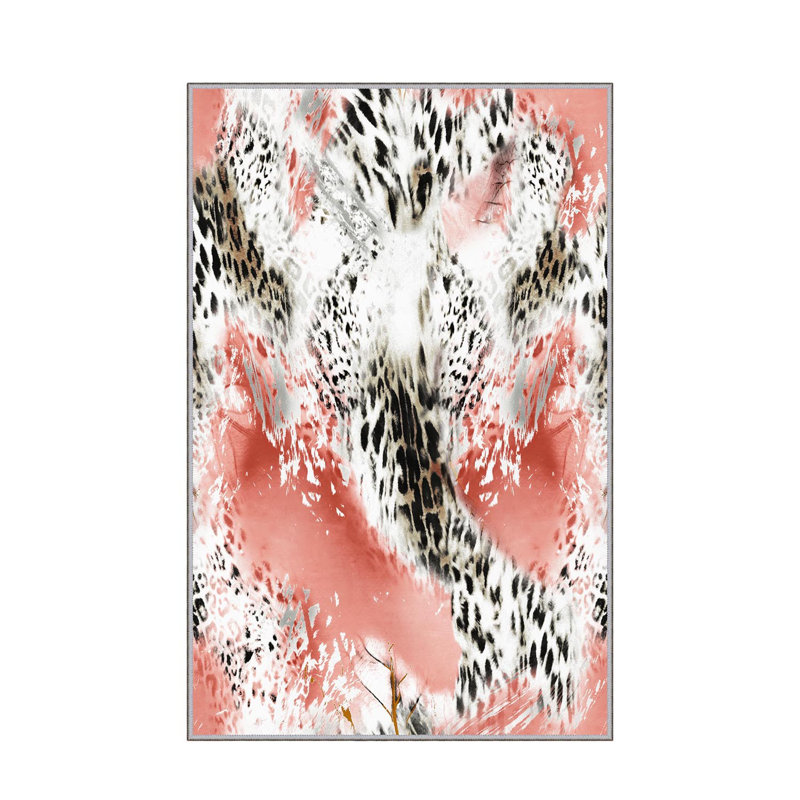 Premium Hall Carpet, 31.5 x 78.7 Inches | 100% Polyester, Antibacterial | 0.04 in Pile Height, Non-Slip Underside, Machine Washable | 3D Digital Printing | Ideal for Living Room & Entryway, Easy Maintenance