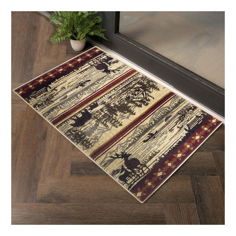 Tapis Lodge Nature's Nest, Rectangle 7 pi 10 po x 10 pi 3 po