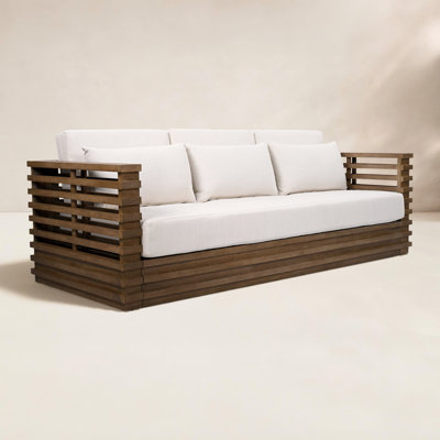 Priya 80" Eucalyptus Patio Sofa