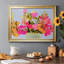 «Saturated Spring Blooms I», peinture sur toile encadrée-920020041-920020037
