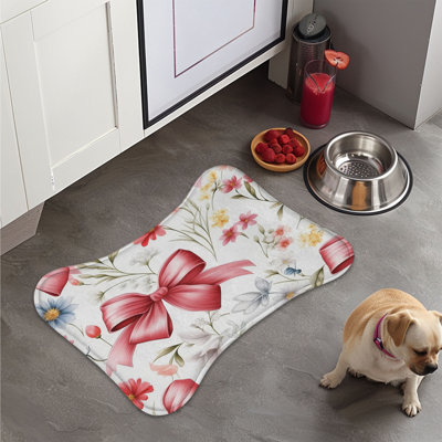 Tapis floral 1 pièce